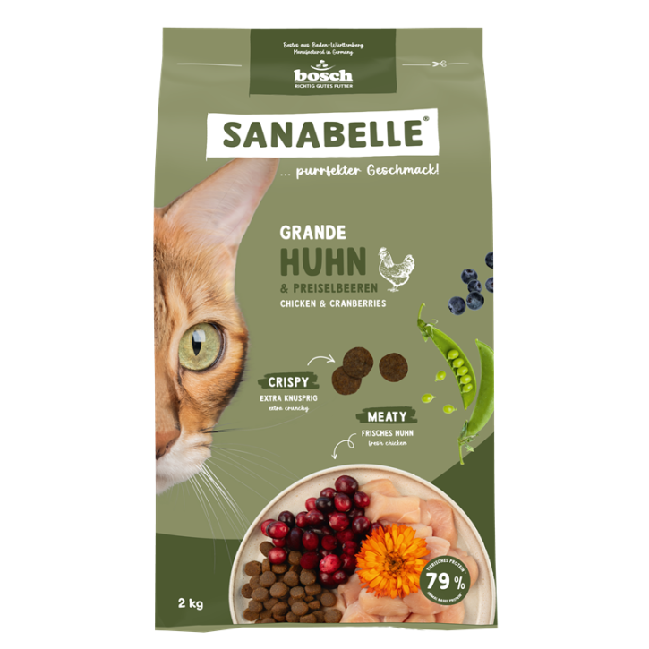 Sanabelle Life Grande Huhn & Preiselbeeren 2 kg