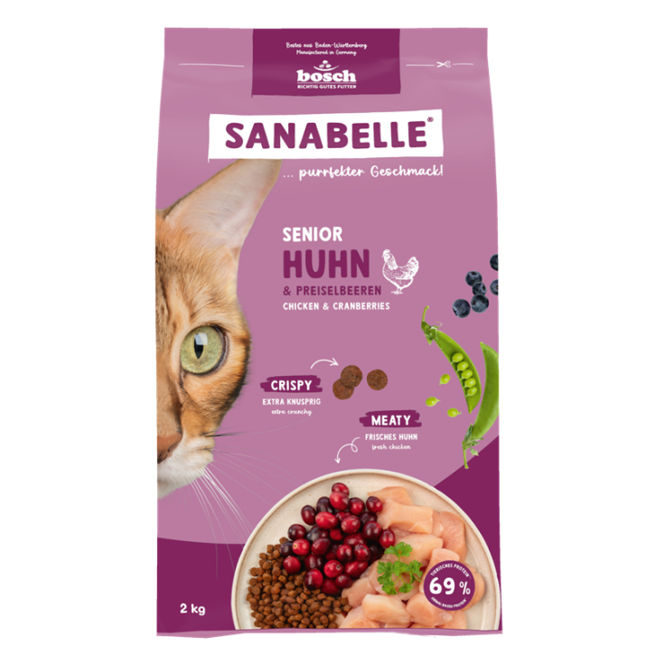 Sanabelle Life Senior Huhn & Preiselbeeren 2 kg