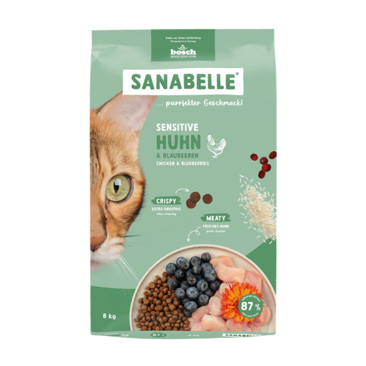 Sanabelle Life Sensitive Huhn & Blaubeeren 2 kg