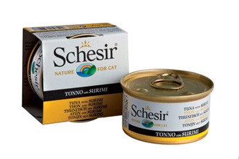 Schesir Cat Jelly Thunfisch mit Surimi 24 x 85 g