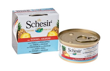 Schesir Cat Thunfisch mit Ananas 24 x 75 g
