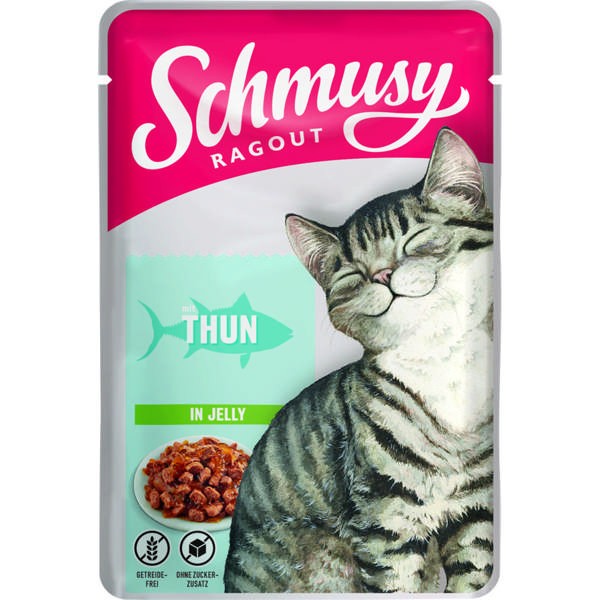 Schmusy Ragout mit Thunfisch in Jelly 22 x 100 g