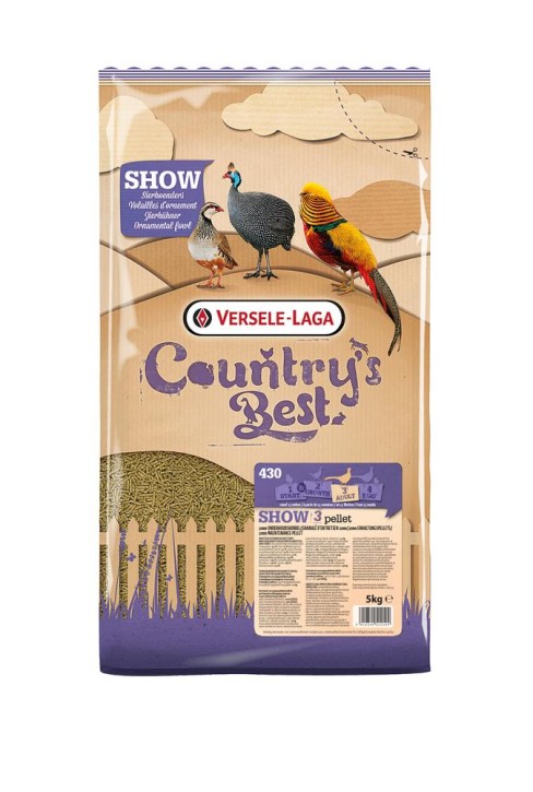 Versele Laga Countrys Best SHOW 3 pellet 4 x 5 kg