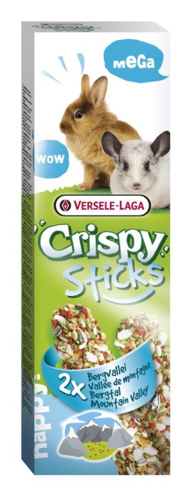 Versele Laga Crispy Mega Sticks Bergtal 8 x 140 g