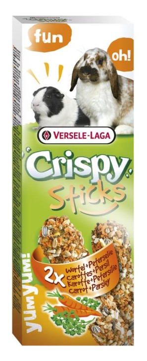 Versele Laga Crispy Sticks Karotte & Petersilie 8 x 110 g
