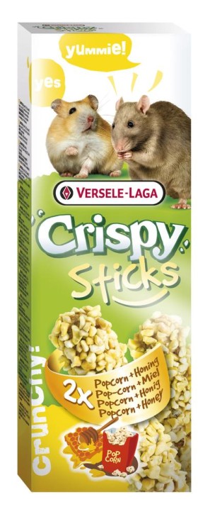 Versele Laga Crispy Sticks Popcorn & Honig 8 x 100 g