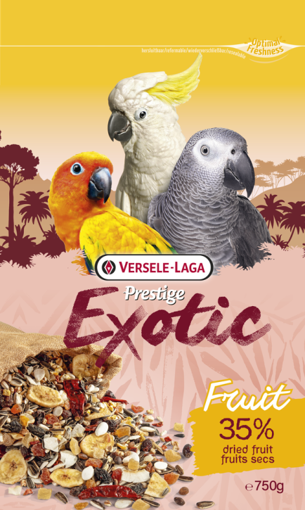 Versele Laga Prestige Premium Exotic Papageien Fruit 6 x 750 g