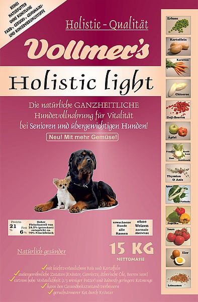 Vollmers Holistic Light 2 x 15 kg (Staffelpreis)