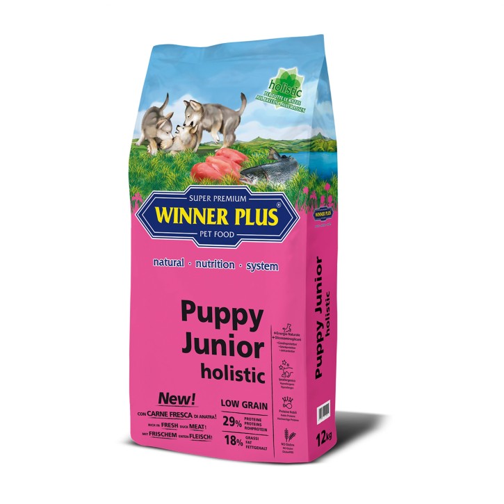 Winner Plus Holistic Puppy & Junior 2 kg oder 12 kg (SPARTIPP: unsere Staffelpreise)