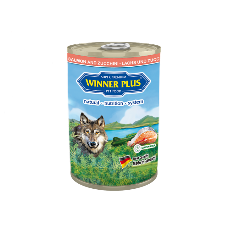 Winner Plus Lachs & Zucchini 12 x 400 g
