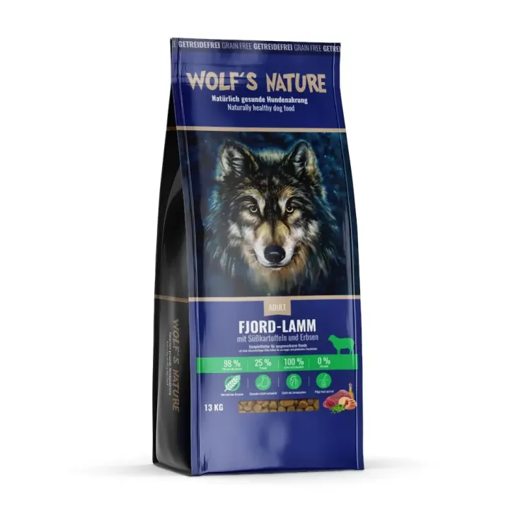 Wolfs Nature Adult Lamm 8 kg, 13 kg oder 20 kg