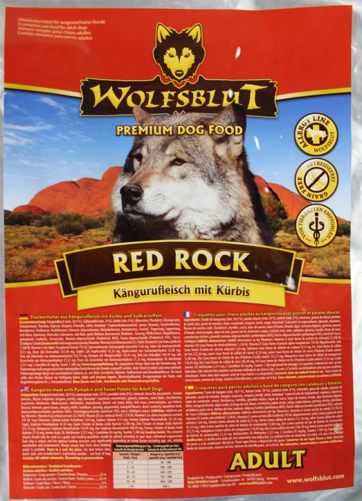 Wolfsblut Red Rock 12,5 kg (SPARTIPP: unsere Staffelpreise)