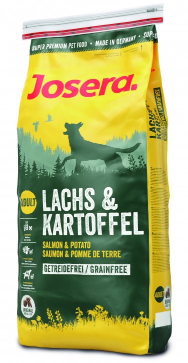 Josera Lachs & Kartoffel 4 x 15 kg (Staffelpreis)